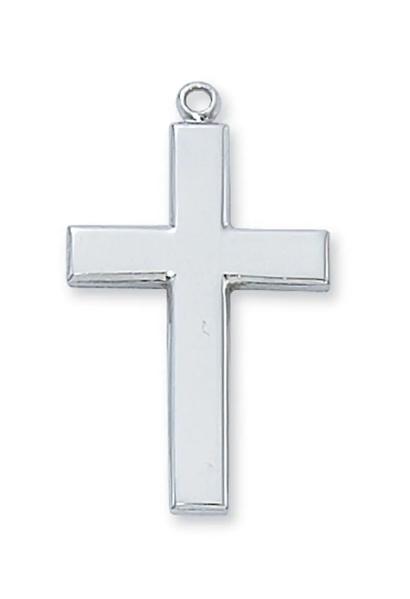 Cross silver in giftbox