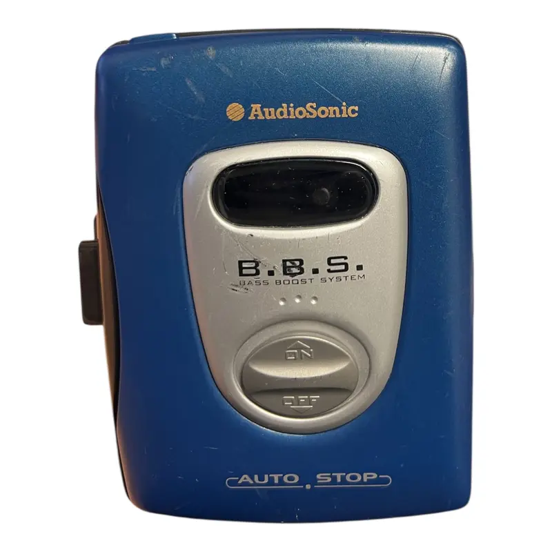 CT-201 Walkman Stereo Cassette Speler met Bass Boost System