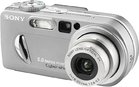 Cyber-Shot DSC-P10 Digitale Compact Camera - Zilver