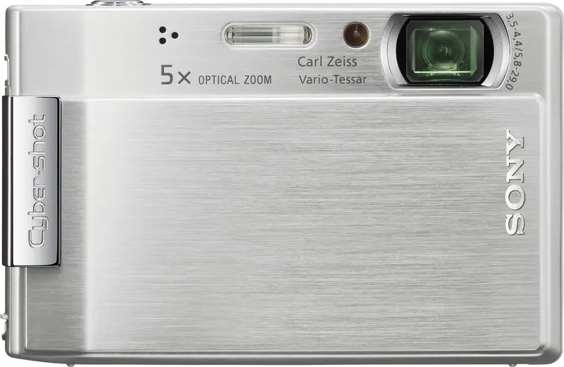Cyber-shot DSC-T100 Digitale Compact Camera - Zilver