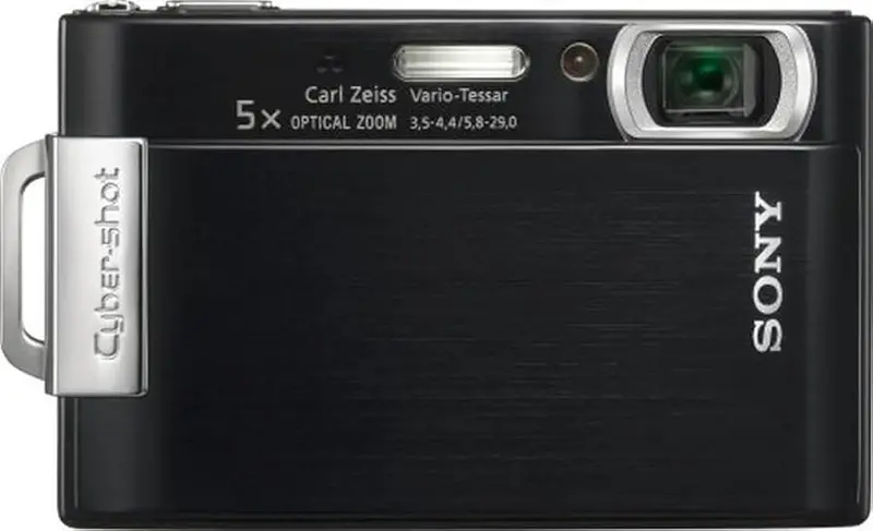 Cyber-shot DSC-T200 Digitale Compact Camera - Zwart (In doos)
