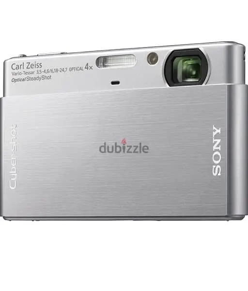 Cyber-Shot DSC-T77 Digitale Compact Camera - Zilver