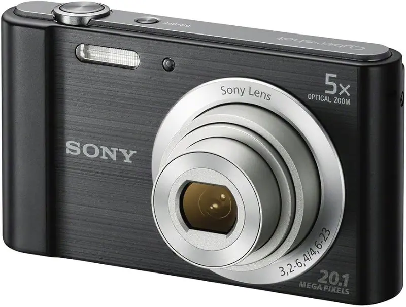 CyberShot DSC-W800 Digitale Compact Camera - Zwart (Nieuw)