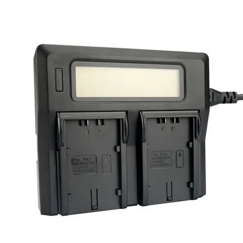 DC-LCD Duo-lader voor Panasonic CGR-D54S (Nieuw)