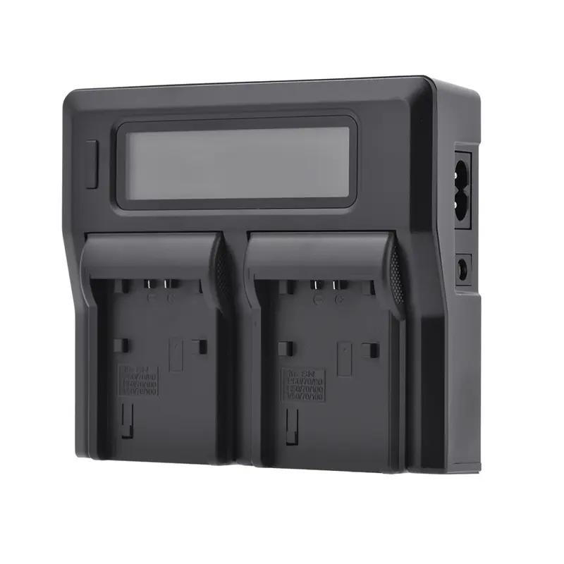 DC-LCD Duo-lader voor Sony NP-FV100/FP90 (Nieuw)