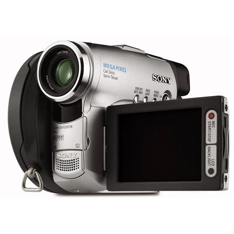 DCR-DVD201E DVD Handycam Camcorder (PAL, 10-x zoom) (Nieuw)