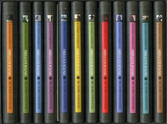 De complete avonturen van Sherlock Holmes 12 boeken compleet