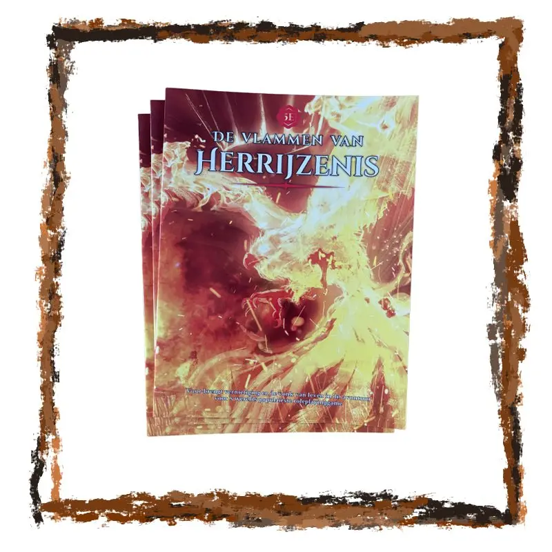 De Vlammen van Herrijzenis - Deluxe 5E Adventure + Map Bundle (In Dutch)