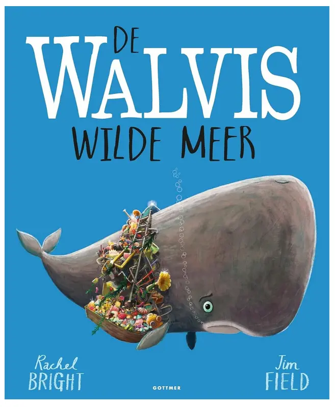 De Walvis Wilde Meer door Rachel Bright Hardcover