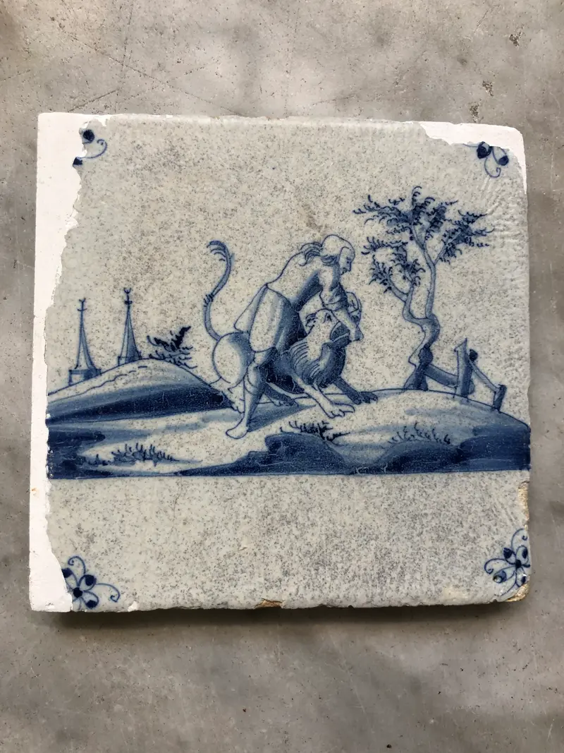 Delft Bible Delft handpainted dutch tile