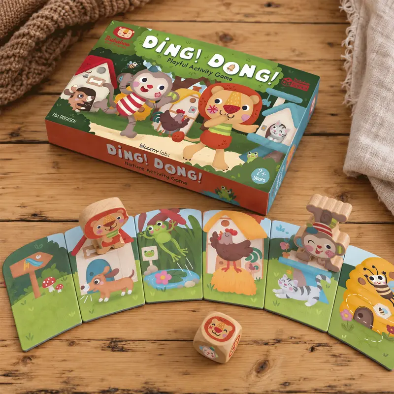 "Ding! Dong!" Lebhaftes Bewegungsspiel - Vorbestellung - Lieferbar ab 15.02.2027