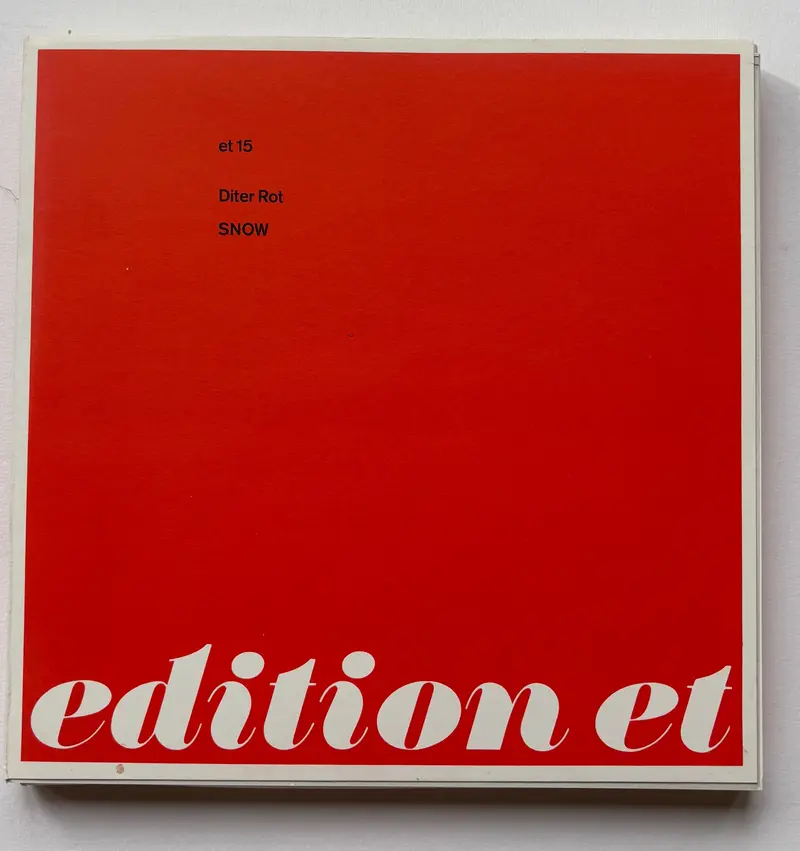Diter Rot. SNOW. et 15.
