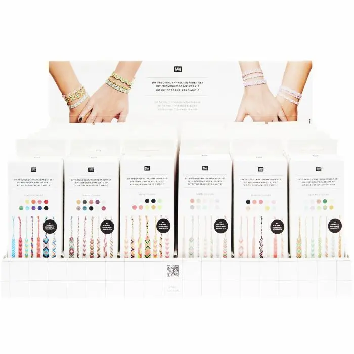 DIY Friendship Bracelets Kit- Rico Design