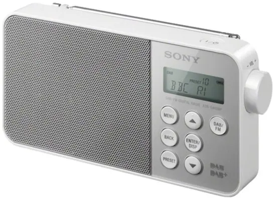 Draagbare DAB/FM Radio (XDR-S40DBP) - Wit