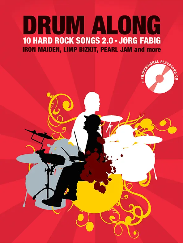 Drum Along 8 - 10 Hard Rock Songs 2.0 + CD