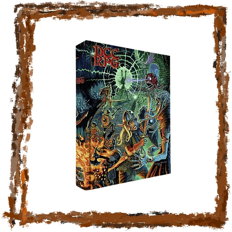 Dungeon Crawl Classics RPG - Core Rulebook (William McAusland Cover)