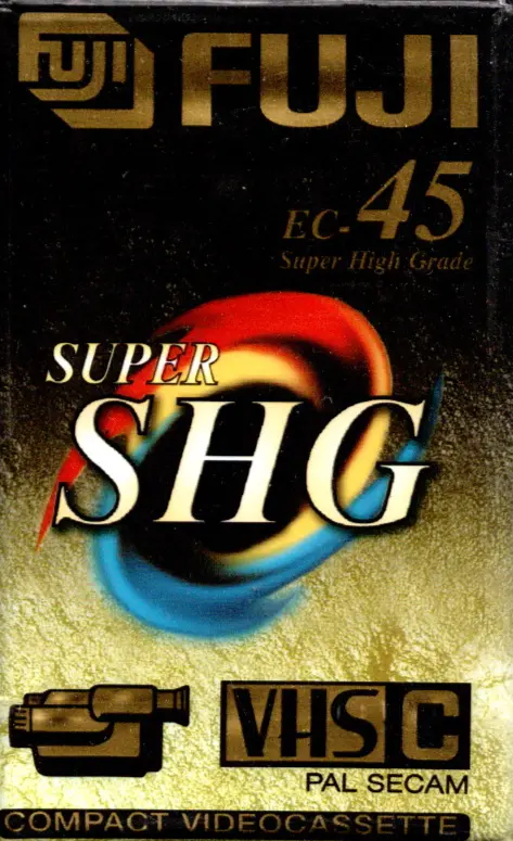 EC-45 Super SHG VHS-C Compact Videocassette (Nieuw)
