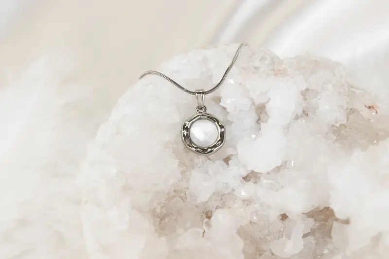 Eclipse ketting zilver