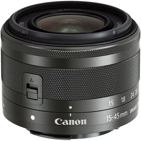 EF-M 15-45mm f/3.5-6.3 IS STM - Zwart