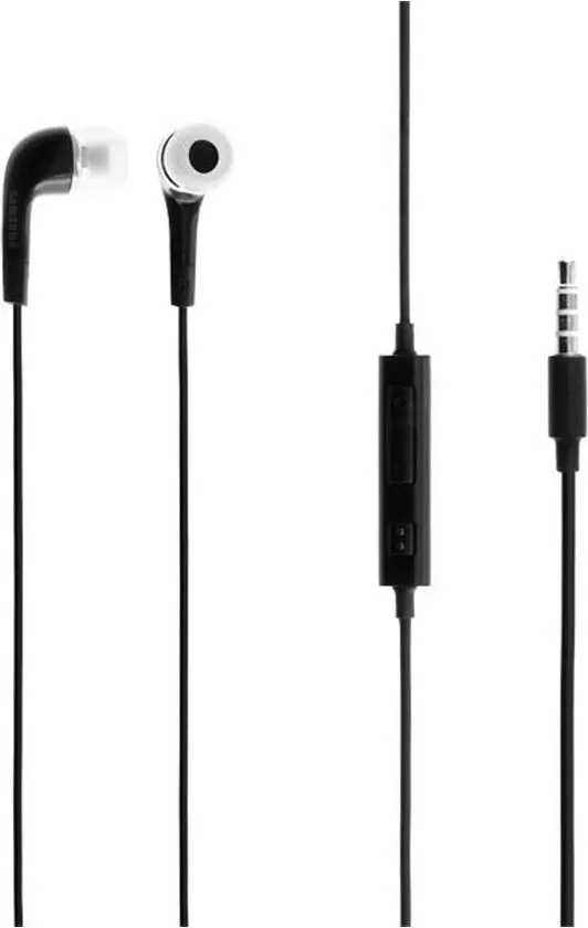 EHS64 In-Ear Headset met Microfoon - Zwart (Nieuw)