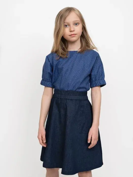 Elastic Waist Skirt Mini - The Assembly Line