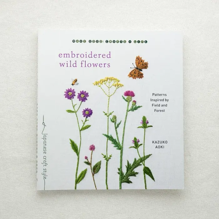Embroidered Wild Flowers - Kazuko Aoki