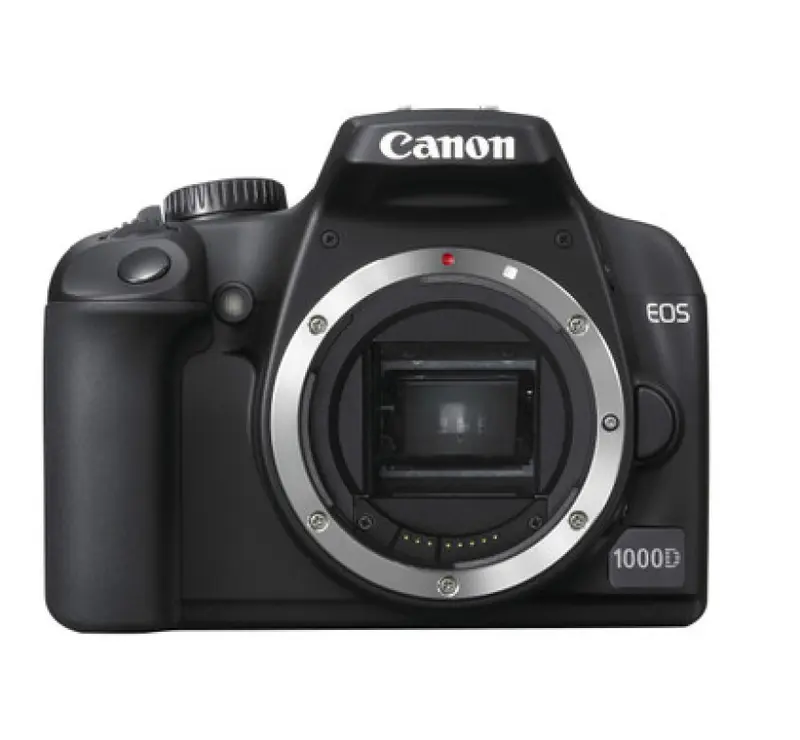 EOS 1000D Spiegelreflexcamera Body - Zwart