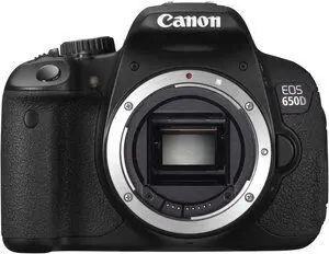 EOS 650D Spiegelreflexcamera Body - Zwart