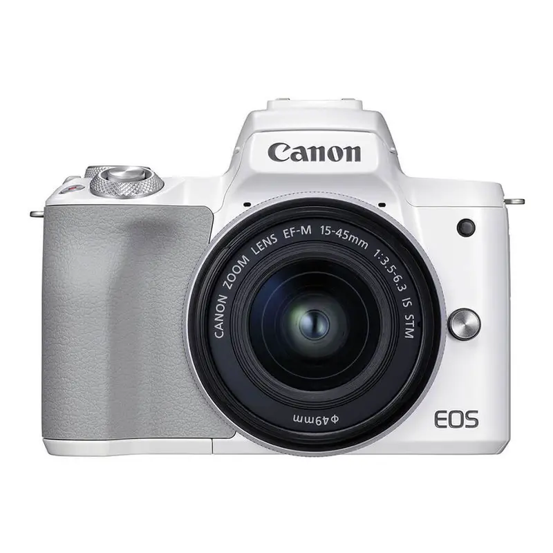 EOS M50 Systeemcamera + 15-45mm IS STM Lens - Wit (In doos)