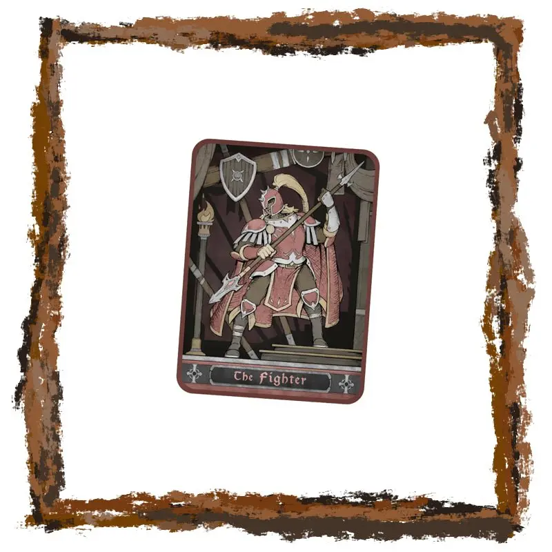 Epic Character Class Dice Set - The Fighter - In Collectible Tin