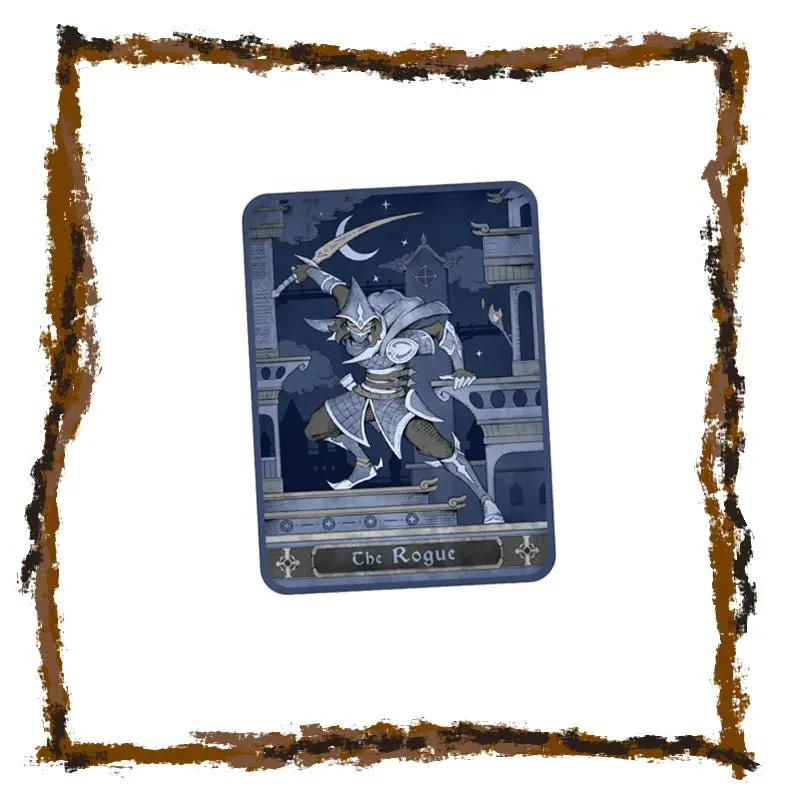 Epic Character Class Dice Set - The Rogue - In Collectible Tin