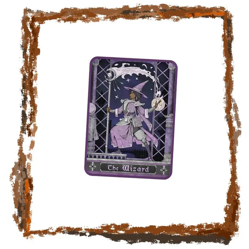 Epic Character Class Dice Set - Wizard in Collectible Tin