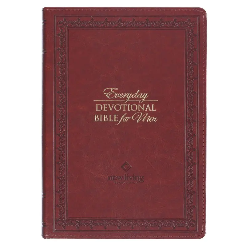Everyday Bible for Men Saddle Tan