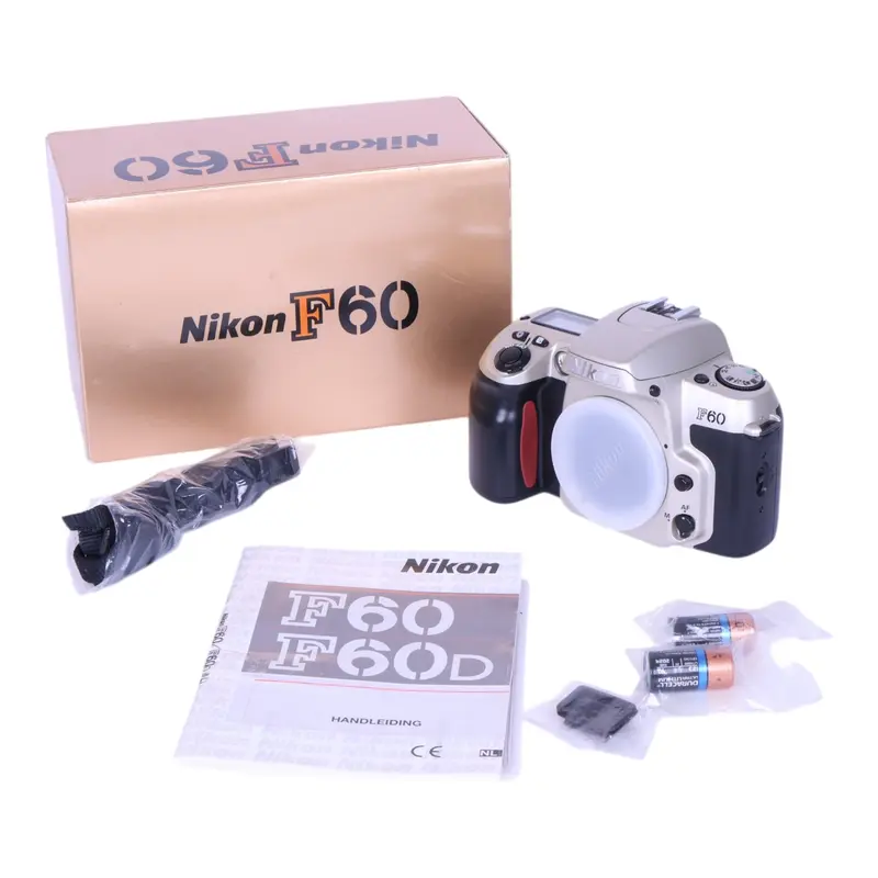 F60 Body 35mm SLR Camera - Zilver (In doos)
