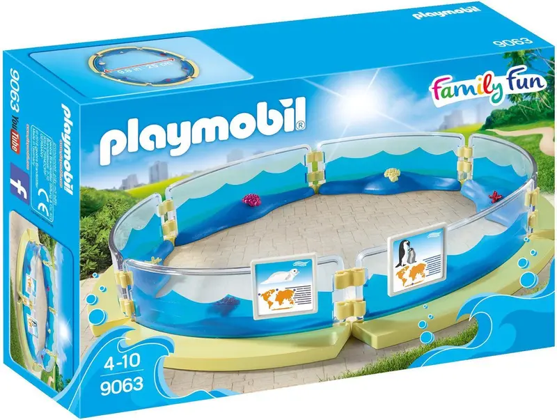 Family Fun Aquarium / Zoo Bassin voor Zeedieren – 9063 (Nieuw)