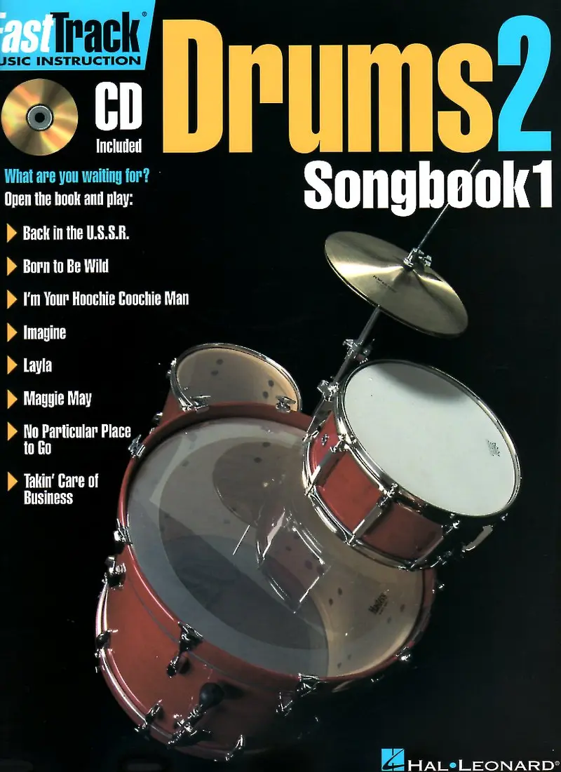 Fast Track Drums 2 Songbook 1 + CD