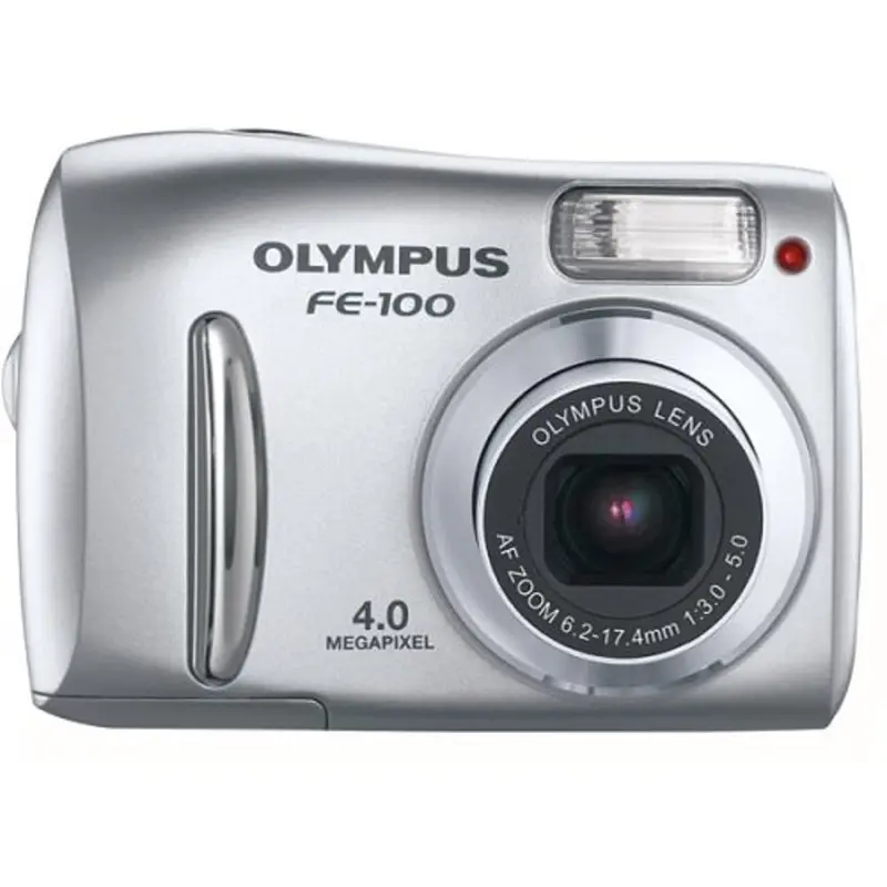 FE-100 Digitale Compact Camera - Zilver
