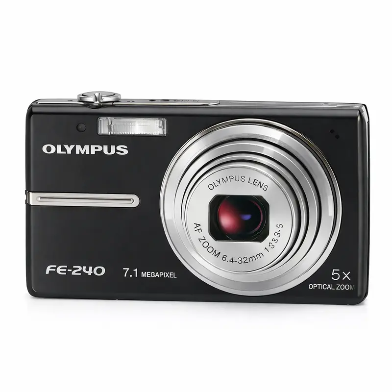 FE-240 Digitale Compact Camera - Zwart