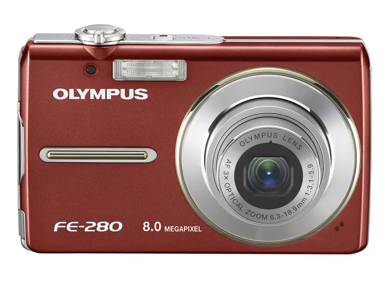 FE-280 Digitale Compact Camera - Rood