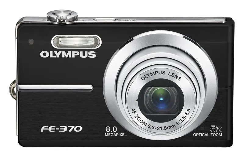 FE-370 Digitale Compact Camera - Zwart (In doos)