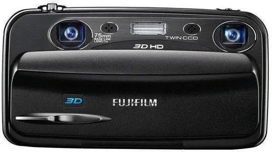 FinePix Real 3D W3 Digitale Compact Camera - Zwart