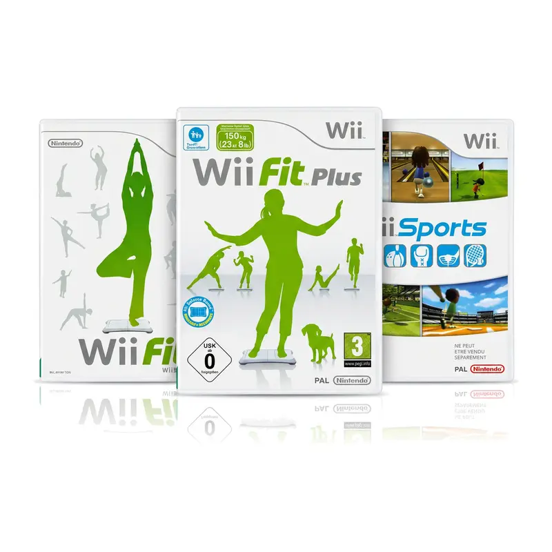 Fitness gameset voor Nintendo Wii (Wii Fit, Wii Fit Plus en Wii Sports)