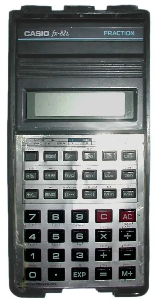 FX-82L Fraction Rekenmachine