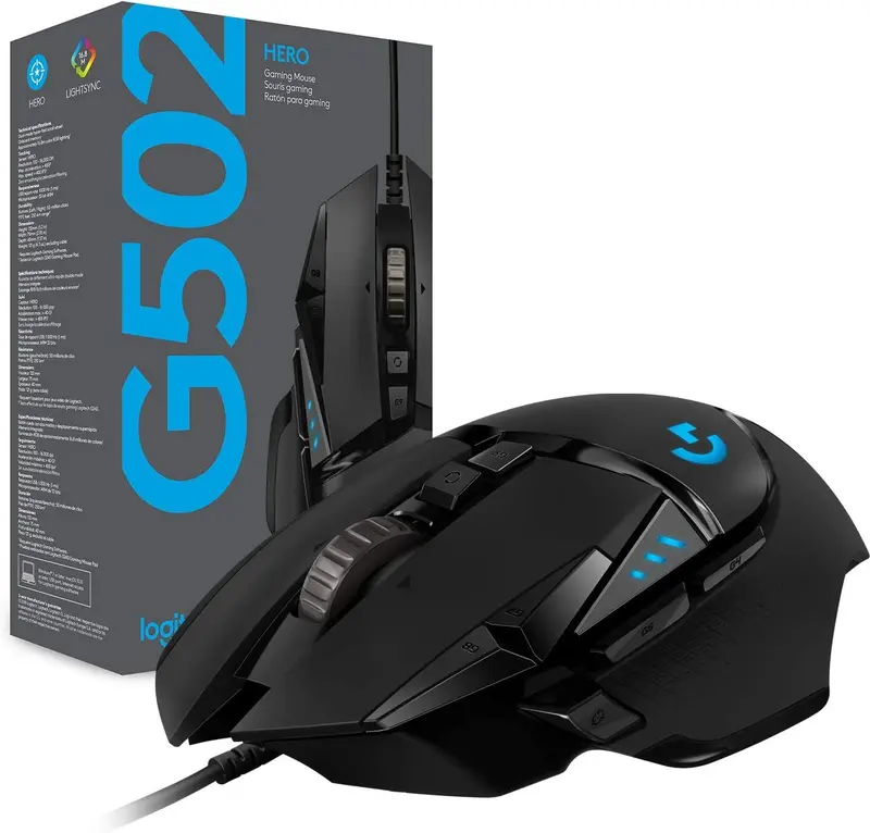 G G502 Hero High Performance Gaming Mouse (Nieuw)