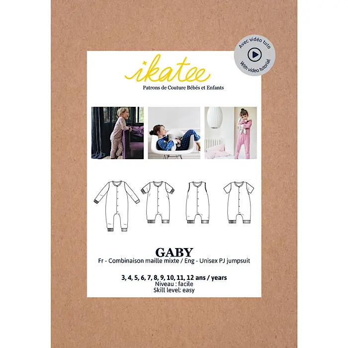 Gaby Unisex PJ Jumpsuit - Ikatee