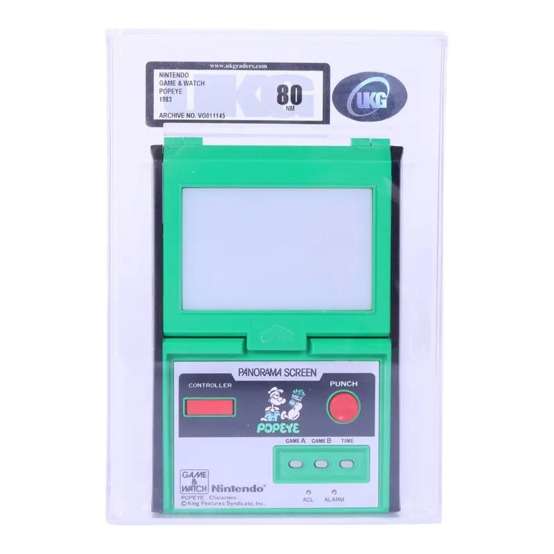 Game & Watch Popeye - Panorama Screen (1983) - UKG Graded 80 NM