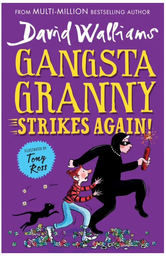 Gangsta Granny Strikes Again! from Multi-Million Bestselling Author David Walliams Paperback
