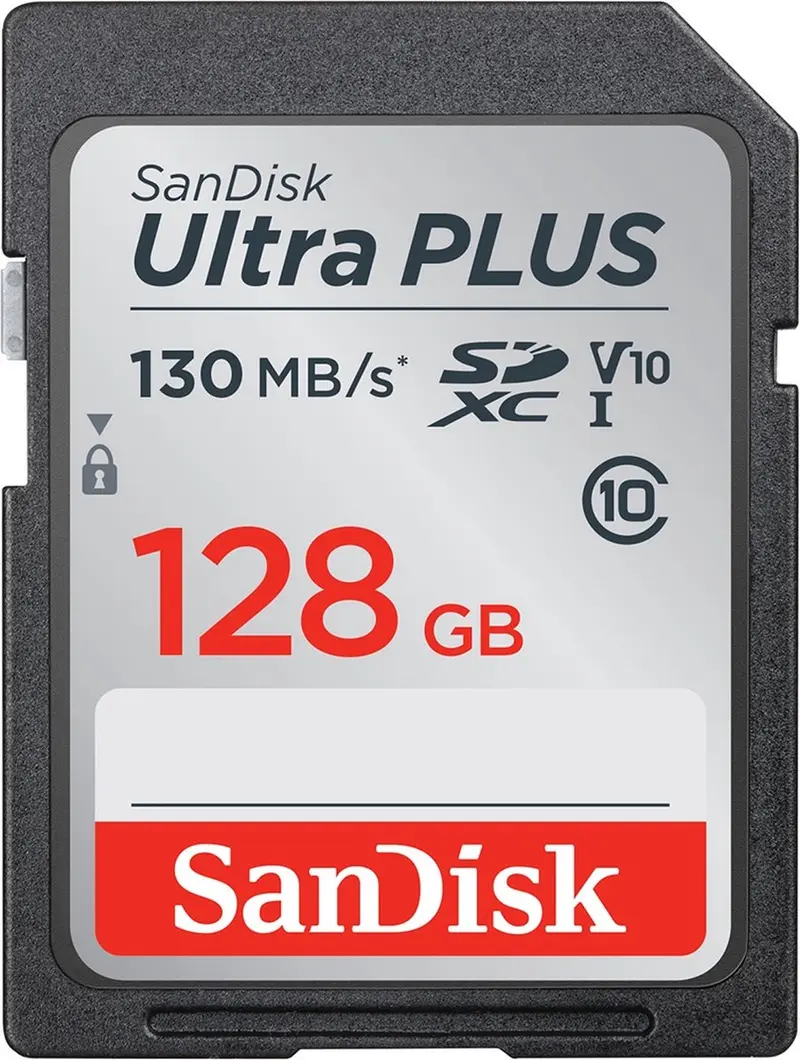 Geheugenkaart Ultra Plus SDXC 128GB
