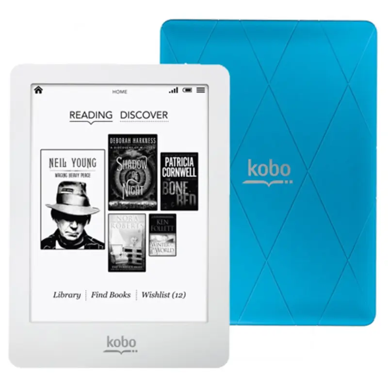 Glo E-Reader Wi-Fi - 6" Inch - Wit/Blauw