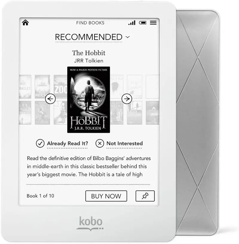 Glo E-Reader Wi-Fi - 6" Inch - Wit (In doos)